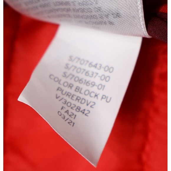 Gap Puffer Jacket Mens Medium Cold Control Water Resistant Retro‎ Colorblock - Picture 7 of 10